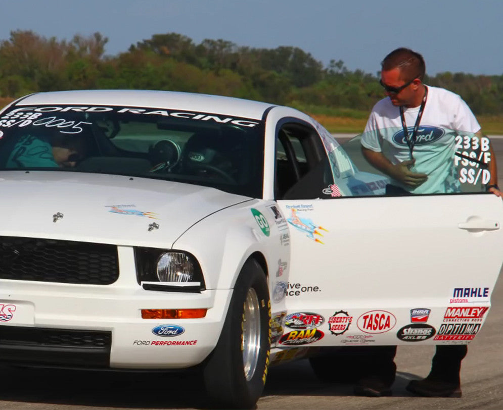 The Fastest Cobra Jet Mustang - 195.537mph