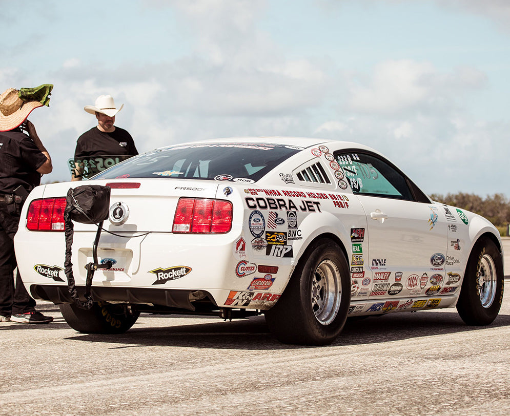 NHRA-Legal Cobra Jet Resets Standing-Mile Record At 208+ MPH