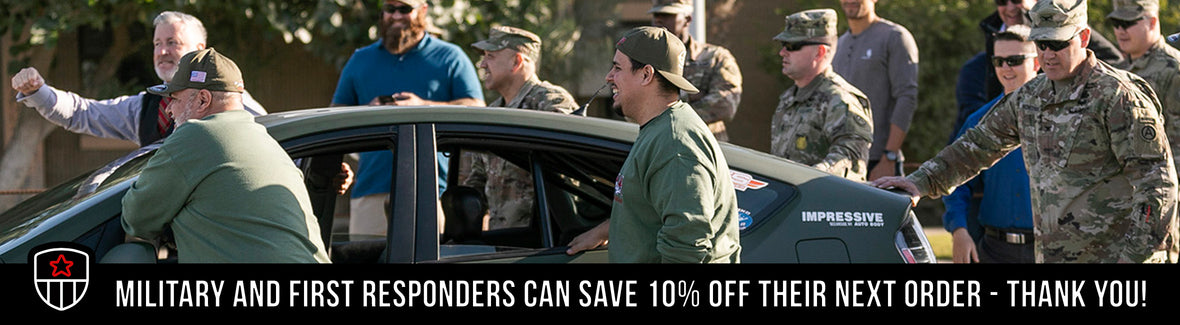 Military discount callout