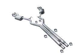 6 Gen Mustang Quad Tip Catback