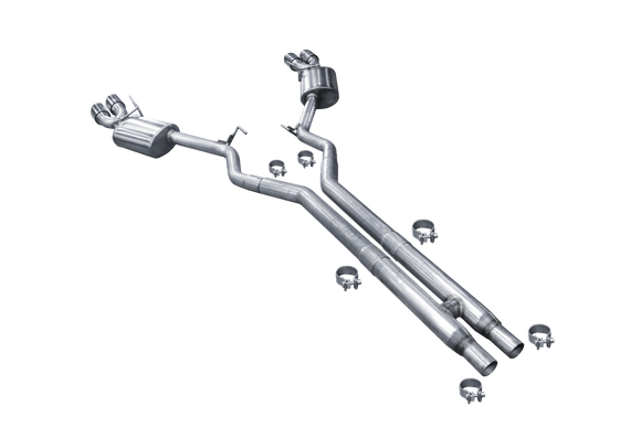 6 Gen Mustang Quad Tip Catback