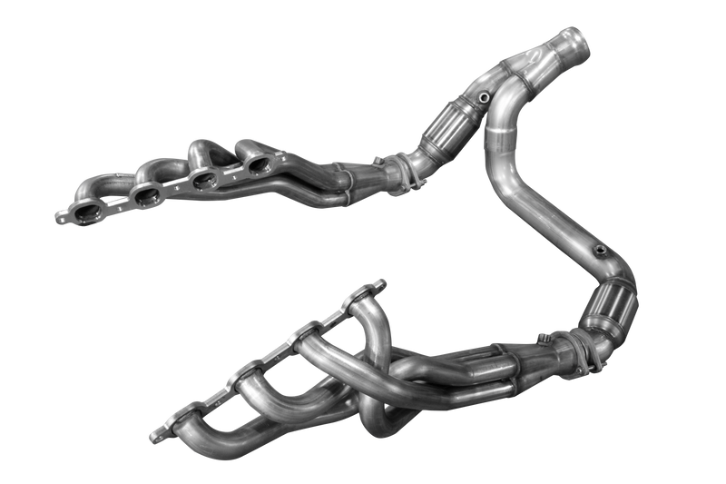 American Racing Headers 1-3/4in Long Tube Headers, Catted Y-Pipe (6.2L Long System) for 2019-2026 GMC Sierra 1500 (6.2L V8)