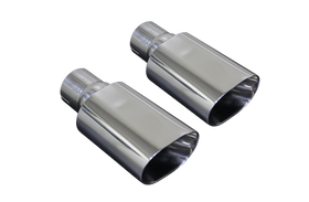 Chevelle Tips - Double Walled, Polished Stainless Steel