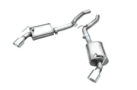 CAMARO V8 2010-2015 AXLEBACK MUFFLER WITH POLISHED S/S TIPS