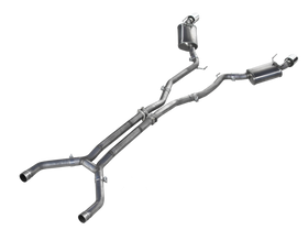 Camaro V6 2010-UP Full Catback w/ Stainless Steel Tips (DIRECT FIT TO STOCK CATS)