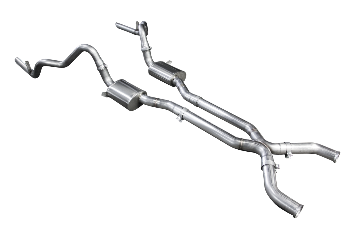 Header back deals exhaust