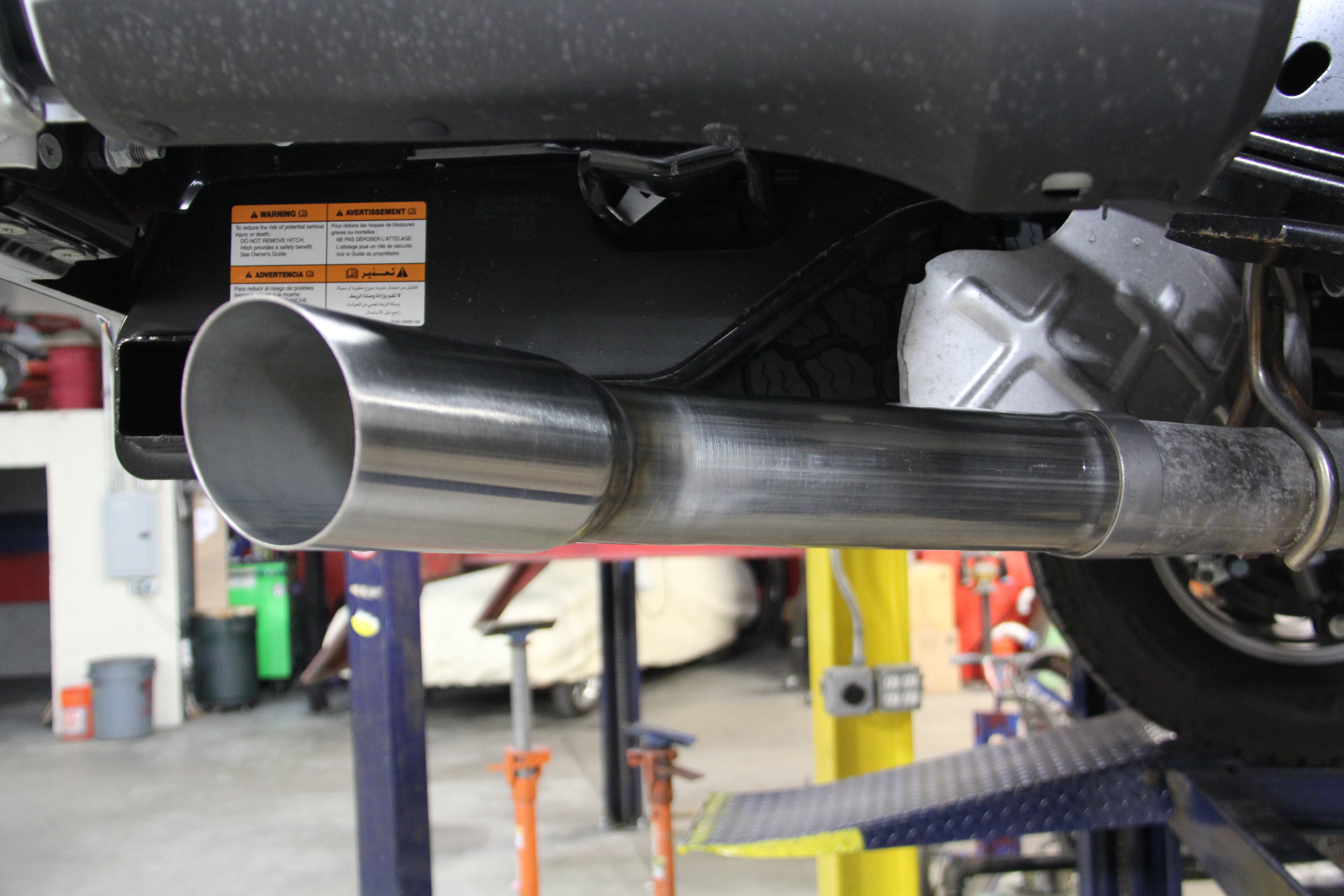 2020 Ford F350 Tail Pipe